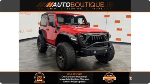 Red 2018 Jeep Wrangler Sport for sale in Columbus, OH