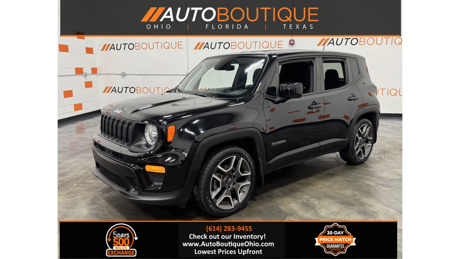 Black 2020 Jeep Renegade Jeepster for sale in Columbus, OH
