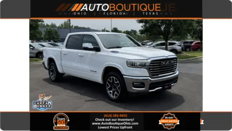White 2025 Ram 1500 Laramie for sale in Columbus, OH