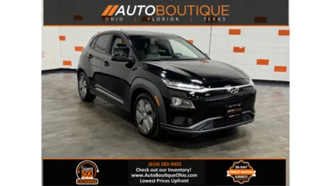 Black 2021 Hyundai Kona Electric Limited for sale in Columbus, OH
