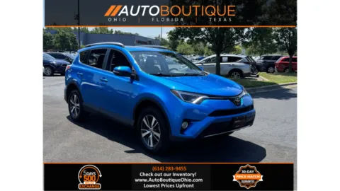 Blue 2018 Toyota RAV4 XLE for sale in Columbus, OH