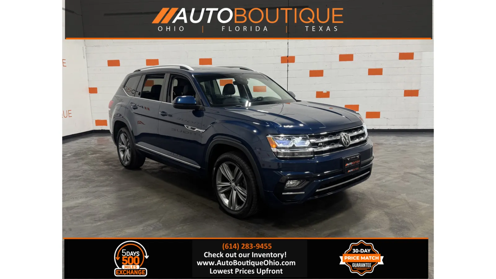 2019 Volkswagen Atlas 3.6L V6 SE w/Technology R-Line for sale in Columbus, OH
