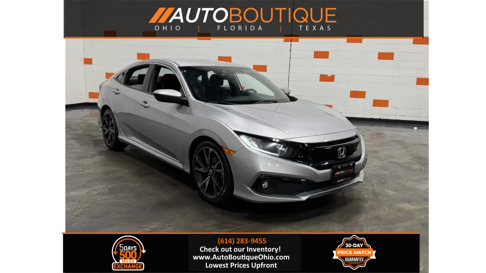 2019 Honda Civic Sedan Sport for sale in Columbus, OH