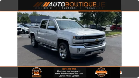 Silver 2017 Chevrolet Silverado 1500 LTZ for sale in Columbus, OH