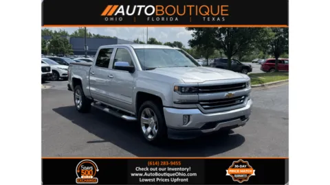 Silver 2017 Chevrolet Silverado 1500 LTZ for sale in Columbus, OH