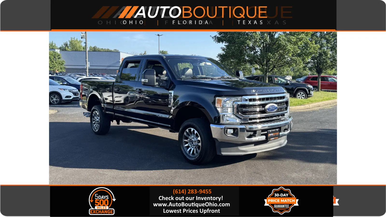Black 2022 Ford Super Duty F-250 SRW LARIAT for sale in Columbus, OH