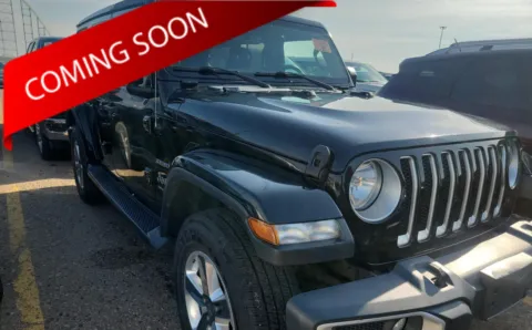Black 2019 Jeep Wrangler Unlimited Sahara for sale in Columbus, OH