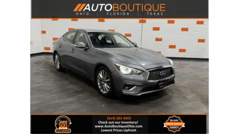 Gray 2018 INFINITI Q50 3.0t LUXE for sale in Columbus, OH