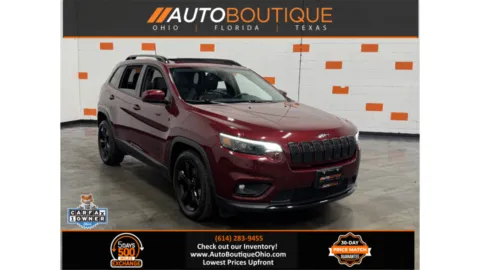 Red 2019 Jeep Cherokee Altitude for sale in Columbus, OH