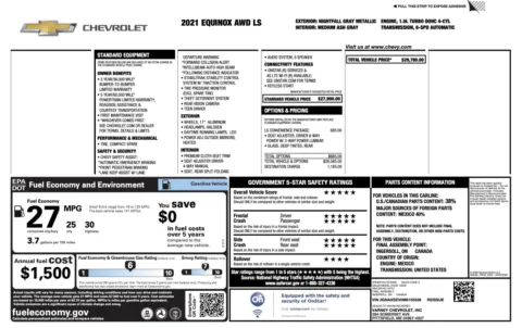 Photos of 2021 Chevrolet Equinox LS for sale in Columbus, OH at Auto Boutique Ohio