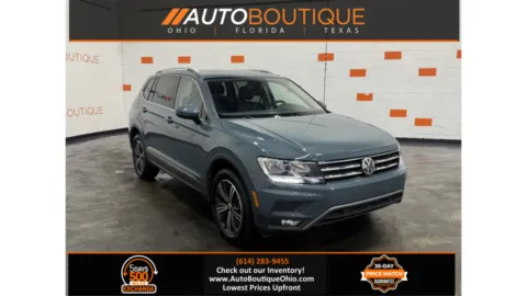 Blue 2019 Volkswagen Tiguan SEL R-Line Black for sale in Columbus, OH