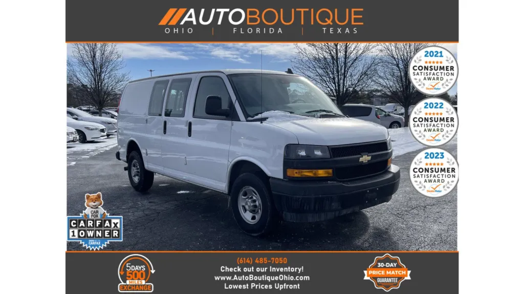 Used 2021 Chevrolet Express Cargo Van for sale in Columbus, OH at