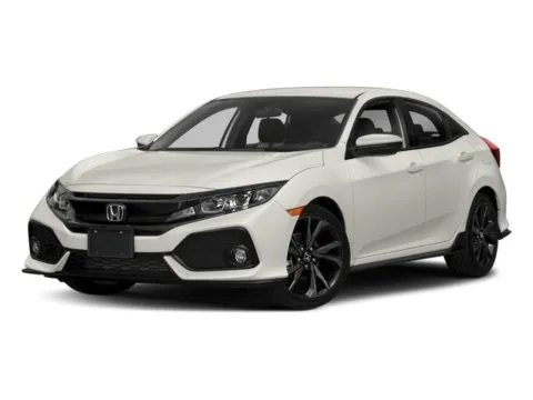 White 2018 Honda Civic Hatchback Sport for sale in Columbus, OH
