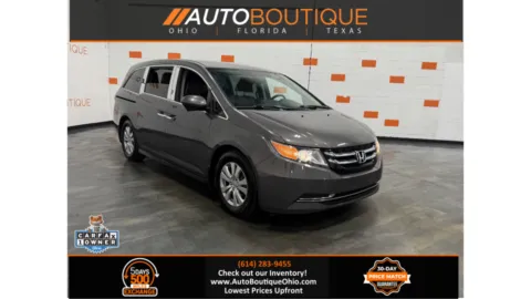 Gray 2016 Honda Odyssey SE for sale in Columbus, OH