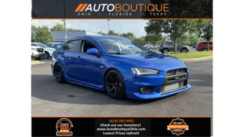 Blue 2015 Mitsubishi Lancer Evolution GSR for sale in Columbus, OH