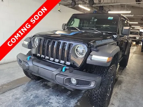 Black 2022 Jeep Wrangler 4xe Unlimited Rubicon for sale in Columbus, OH