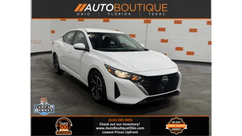 White 2024 Nissan Sentra SV for sale in Columbus, OH