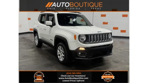 White 2018 Jeep Renegade Latitude for sale in Columbus, OH