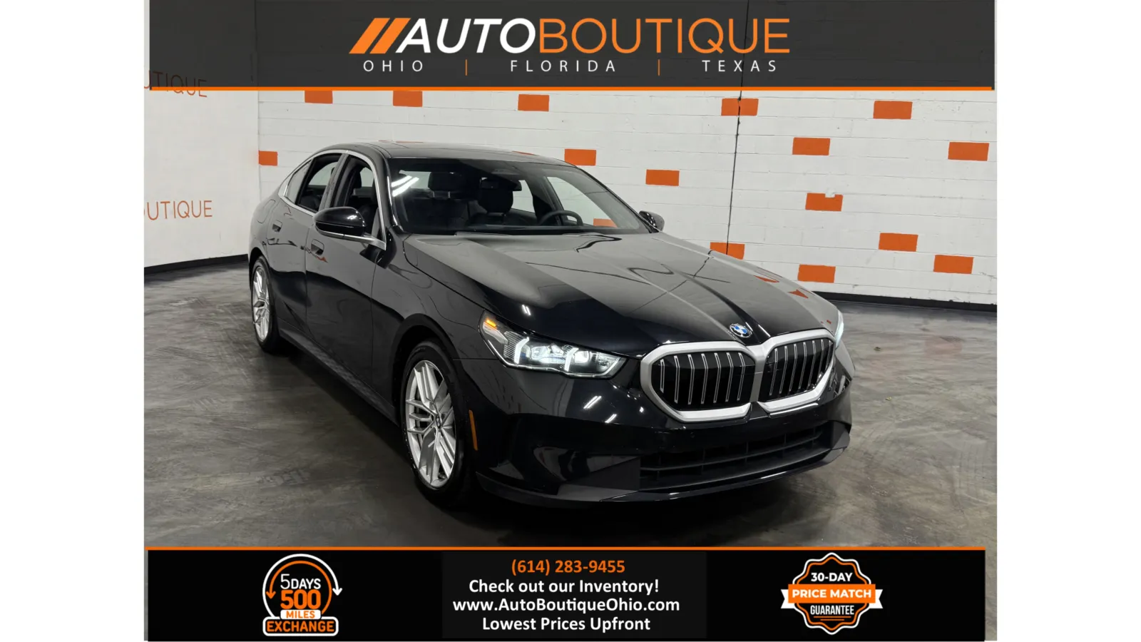Black 2025 BMW 5 Series 530i xDrive for sale in Columbus, OH