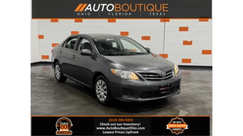 Gray 2013 Toyota Corolla LE for sale in Columbus, OH