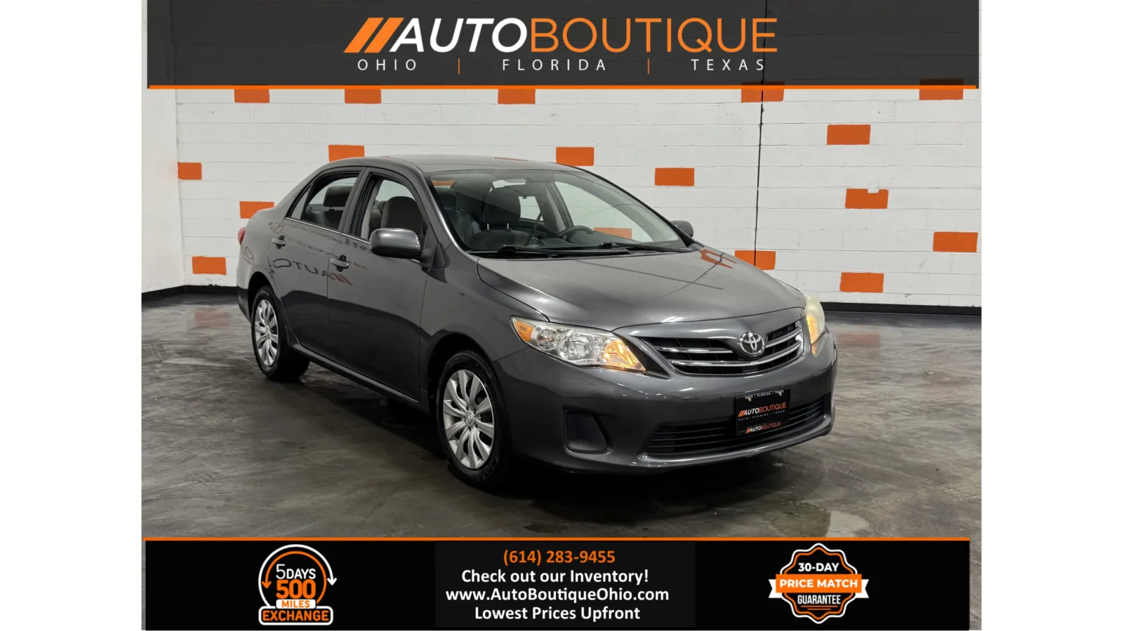 2013 Toyota Corolla LE for sale in Columbus, OH