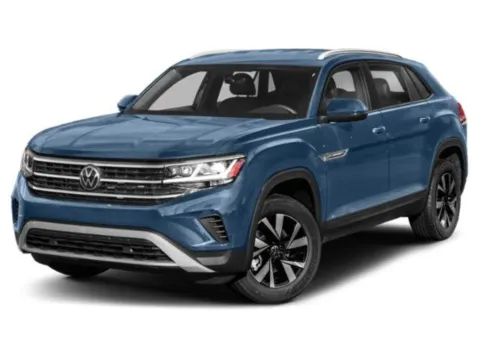Black 2022 Volkswagen Atlas Cross Sport 3.6L V6 SE w/Technology for sale in Columbus, OH