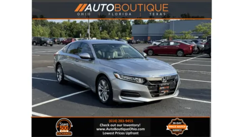 Silver 2018 Honda Accord Sedan LX 1.5T for sale in Columbus, OH