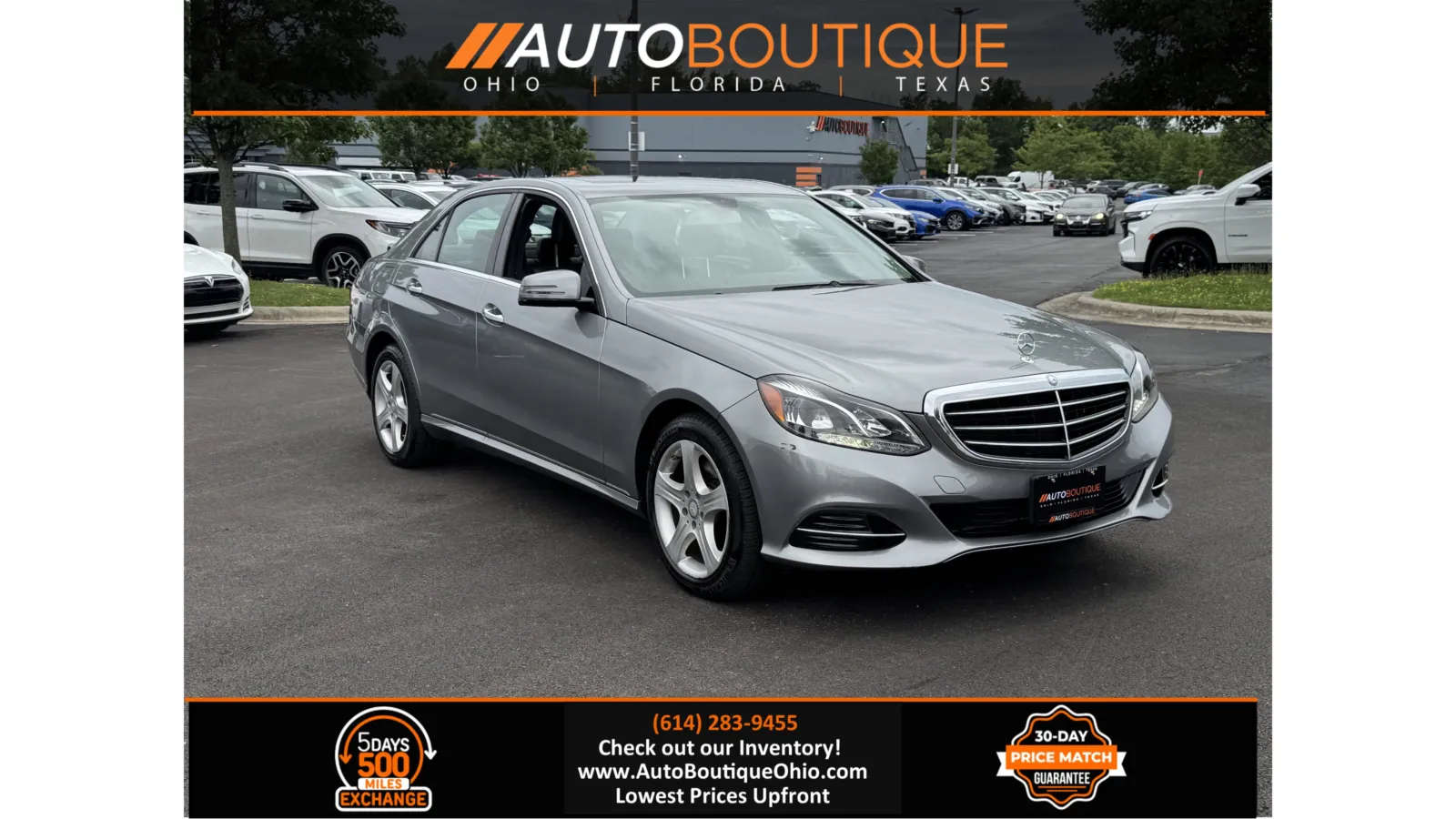 Silver 2014 Mercedes-Benz E-Class E 350 Sport for sale in Columbus, OH
