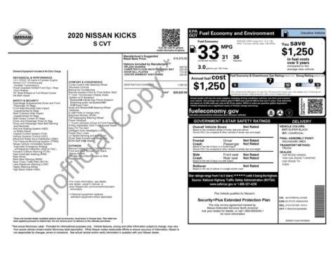 Photos of 2020 Nissan Kicks S for sale in Columbus, OH at Auto Boutique Ohio