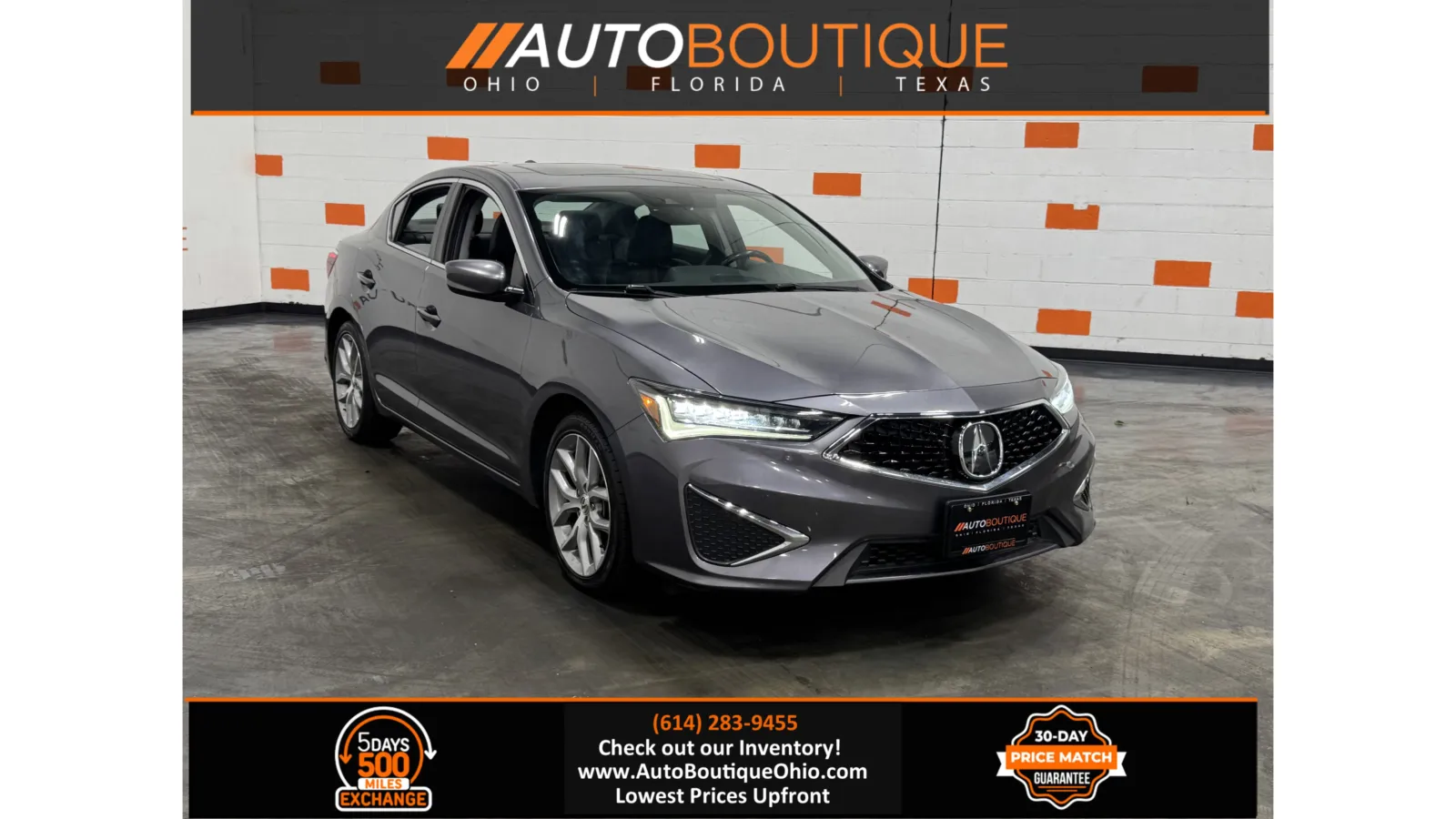 Gray 2020 Acura ILX for sale in Columbus, OH