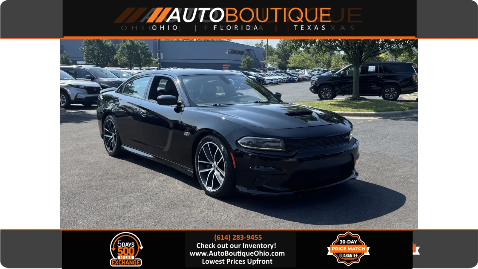 Black 2018 Dodge Charger R/T Scat Pack for sale in Columbus, OH