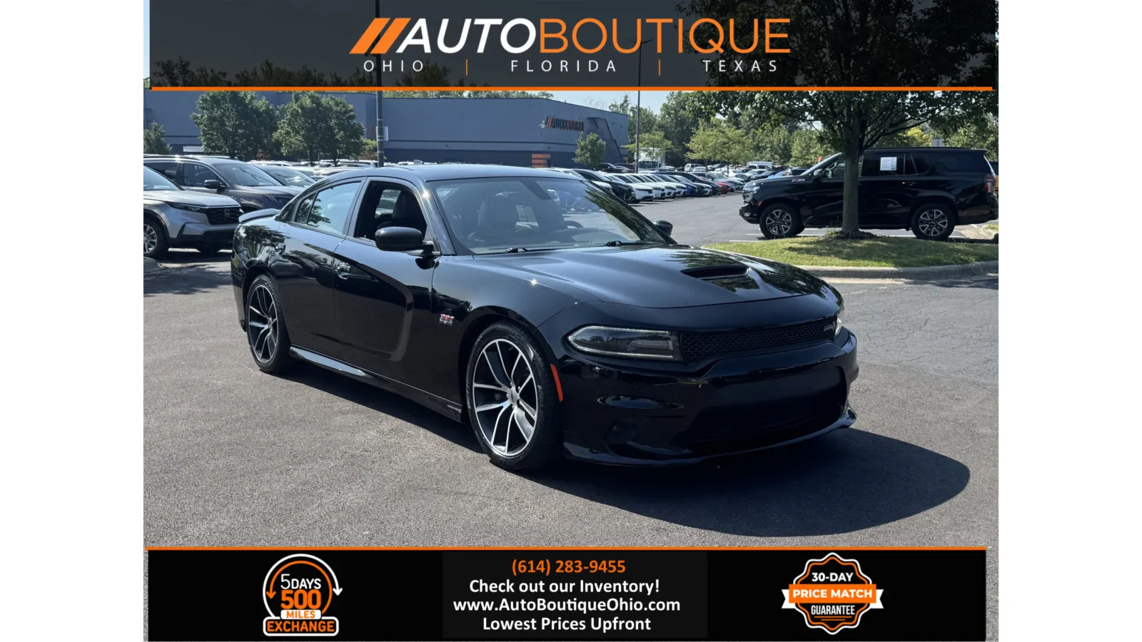 Black 2018 Dodge Charger R/T Scat Pack for sale in Columbus, OH