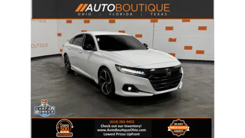 White 2022 Honda Accord Sedan Sport for sale in Columbus, OH