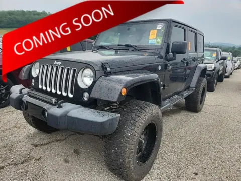 Black 2017 Jeep Wrangler Unlimited Sahara for sale in Columbus, OH