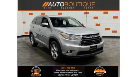 Silver 2015 Toyota Highlander Limited for sale in Columbus, OH