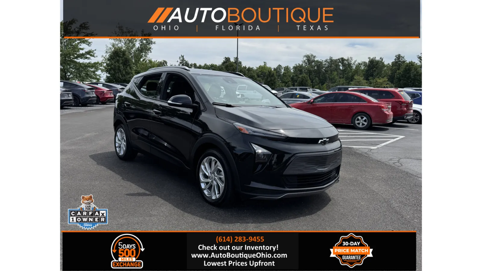 Black 2023 Chevrolet Bolt EUV LT for sale in Columbus, OH