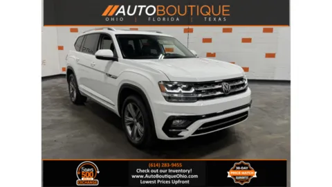 White 2019 Volkswagen Atlas 3.6L V6 SEL R-Line for sale in Columbus, OH