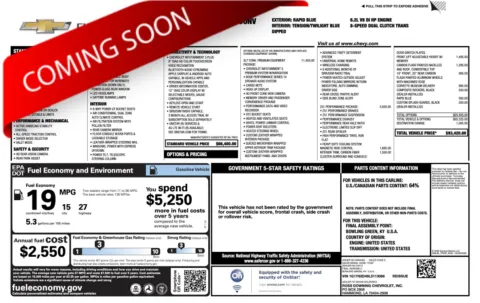 Blue 2020 Chevrolet Corvette 3LT for sale in Columbus, OH
