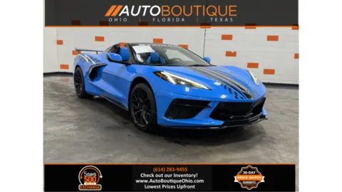 Blue 2020 Chevrolet Corvette 3LT for sale in Columbus, OH