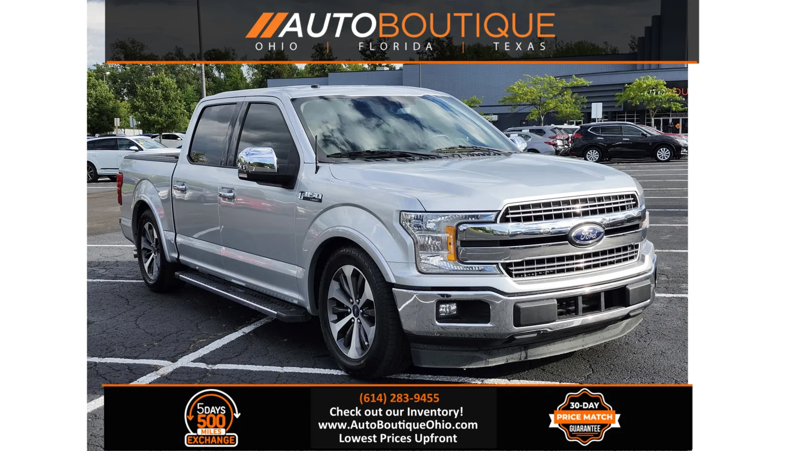 Used 2018 Ford F-150 LARIAT for sale in Columbus, OH at Auto Boutique ...