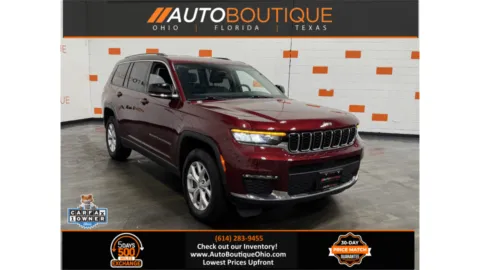 Red 2022 Jeep Grand Cherokee L Limited for sale in Columbus, OH