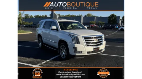White 2017 Cadillac Escalade Luxury for sale in Columbus, OH