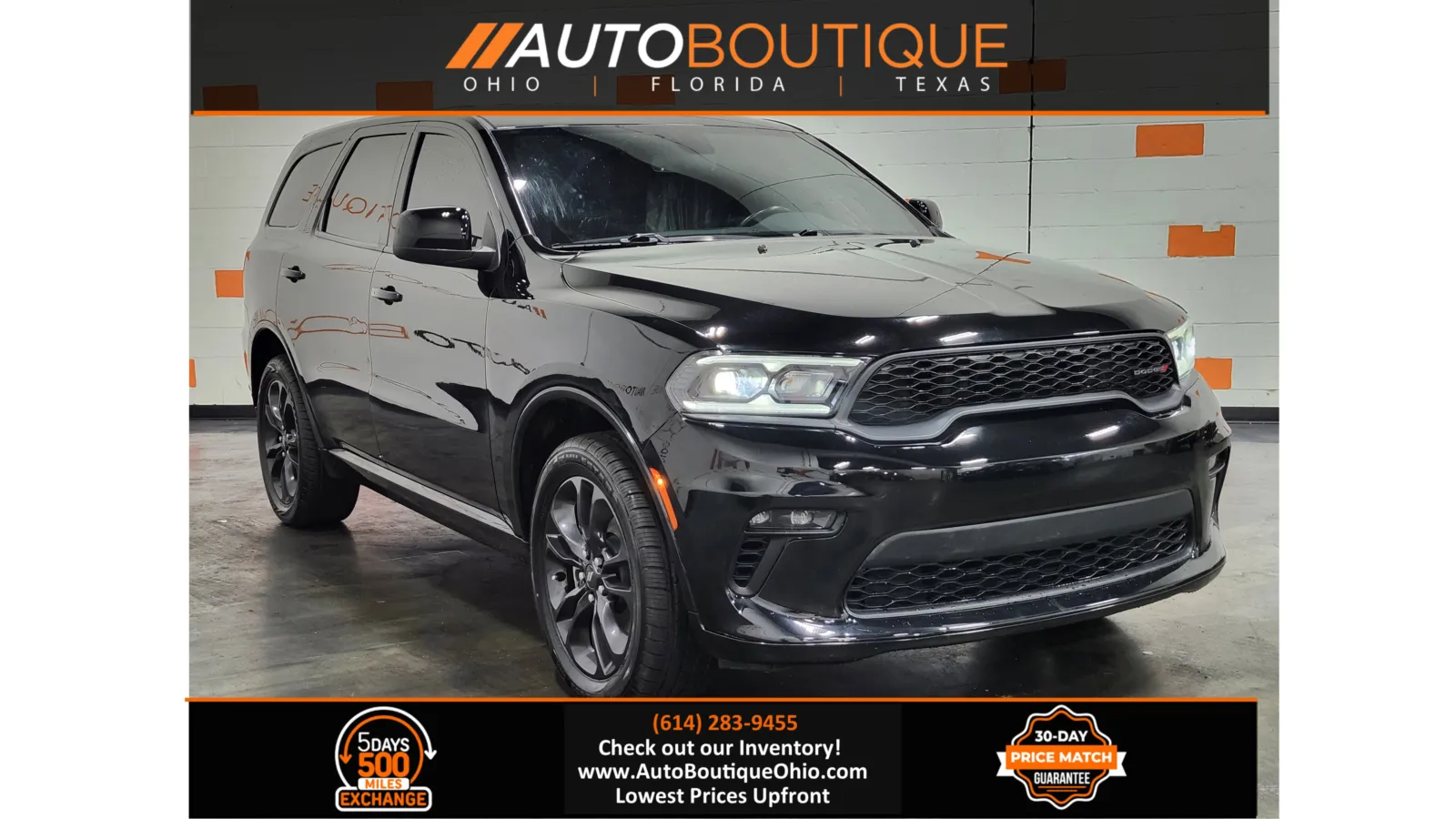 Black 2021 Dodge Durango GT for sale in Columbus, OH
