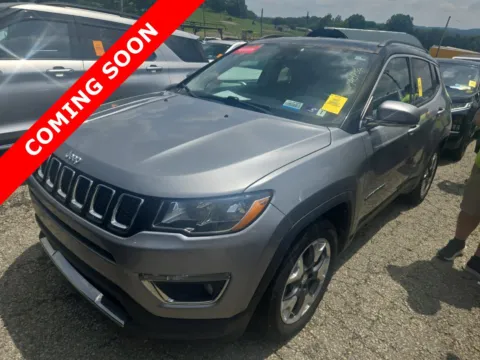 Silver 2021 Jeep Compass Limited for sale in Columbus, OH