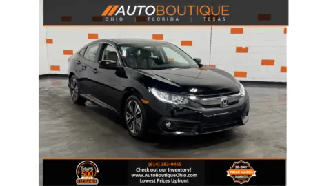 Black 2016 Honda Civic Sedan EX-L for sale in Columbus, OH