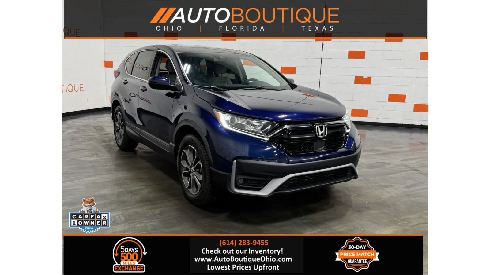 Blue 2020 Honda CR-V EX for sale in Columbus, OH