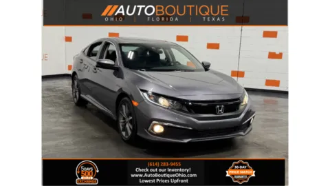 Silver 2021 Honda Civic Sedan EX for sale in Columbus, OH