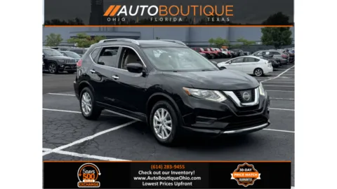 Black 2017 Nissan Rogue SV for sale in Columbus, OH