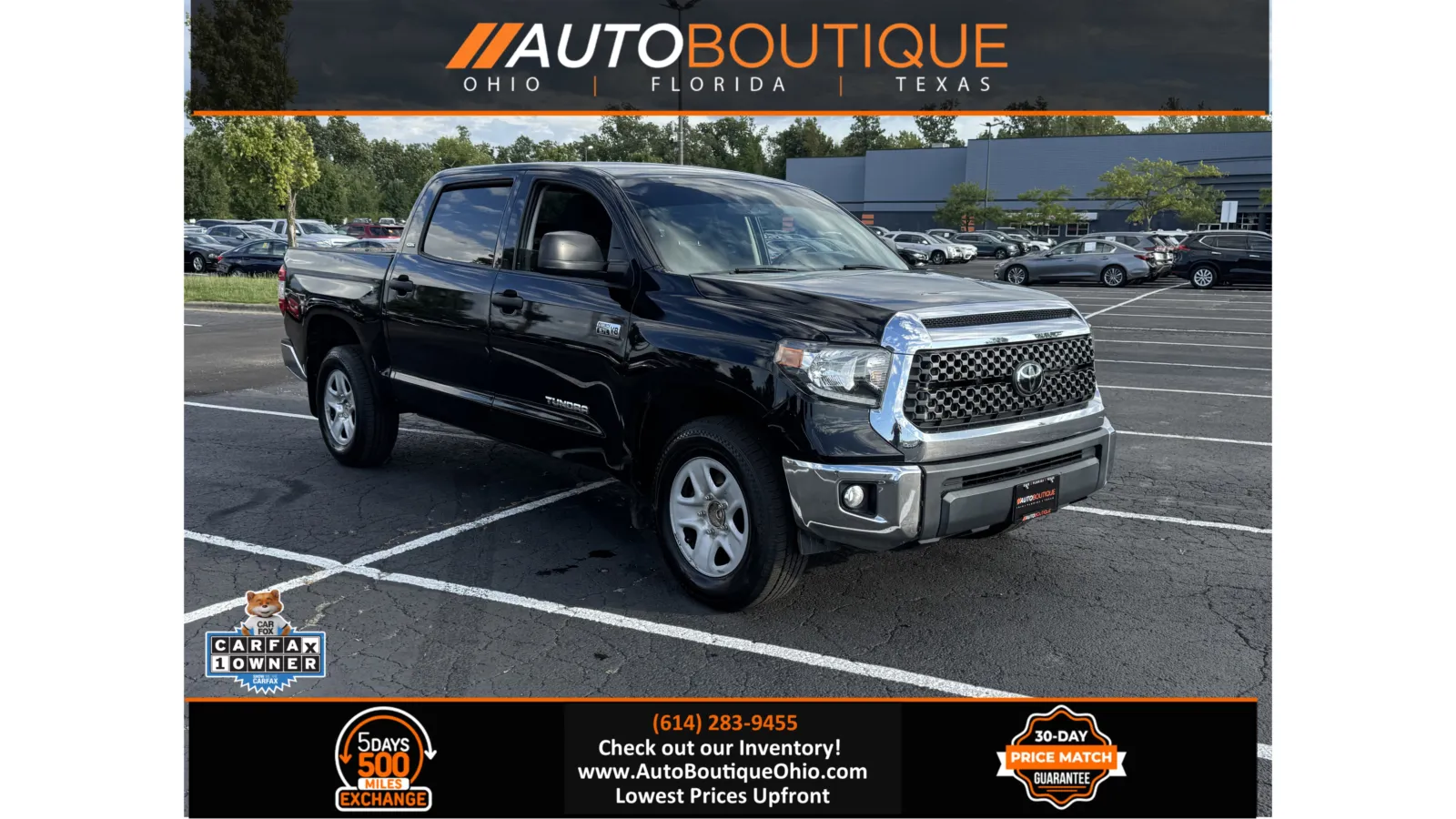 Black 2021 Toyota Tundra SR5 for sale in Columbus, OH