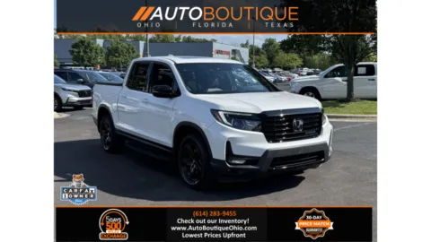 White 2023 Honda Ridgeline Black Edition for sale in Columbus, OH